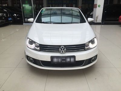 白色大众EOS硬顶敞篷车 二手车市场交易指南与论坛交流分享